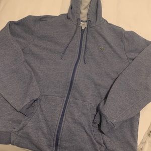 Lacoste Long Sleeve Hooded Sweatshirt